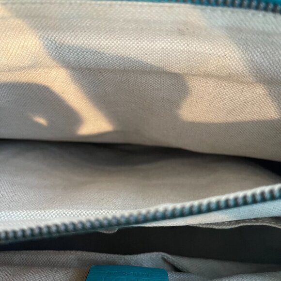 Gucci Calfskin Medium Bright Bit Top Handle/Shoulder Tote, Turquoise - Preowned - Picture 11 of 16